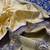 Blue white silk blend banarasi saree with unstitched blouse piece