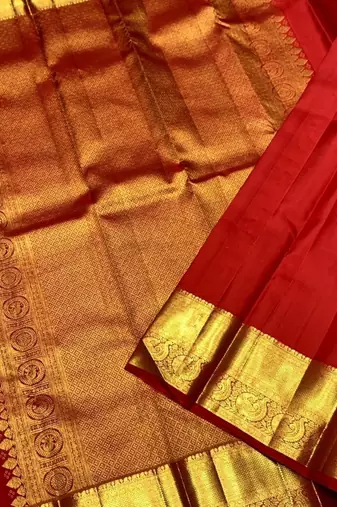 banarasi silk blend woven saree with blouse