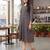 Black cotton blend geometric printed kurta for women