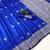 banarasi silk blend woven saree with blouse