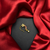 floral nath nose pin with pink cz stone, gold finish