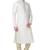 Light cream  art silk mens  kurta with churidar set