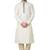 Cream art silk mens  kurta with churidar set