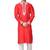 Gazaree art silk mens  kurta with churidar set