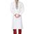 White art silk mens  kurta with churidar set
