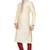 Fawn  art silk mens  kurta with churidar set