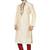 Fawn  art silk mens  kurta with churidar set