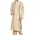 Gold  art silk mens  kurta with churidar set
