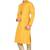 Yellow art silk mens  kurta with churidar set