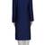 Navy blue dobi dupionmens  kurta with churidar set