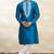 Feeroze art silk mens  kurta with churidar set