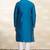 Feeroze art silk mens  kurta with churidar set