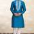 Feeroze art silk mens  kurta with churidar set