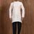 Lemon  cotton blendmens  kurta with churidar set