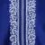 Blue  art silk mens  kurta with churidar set