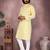 Green cotton sequence work and print kurta and payjama