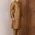 Brown art silk mens  kurta with churidar set