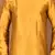 Mustard art silk mens  kurta with churidar set