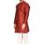 Maroon art silk mens  kurta with churidar set
