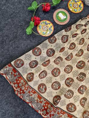 linen skirt set featuring contrast colors and elegant motifs and  light, breezy, and perfect for summer occasions 2