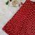 Girls traditional red polka dot lehenga choli in silk blend with v-neck