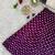 Girls traditional purple polka dot lehenga choli in silk blend with v-neck