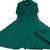 green solid a-line pure cotton kurta set with trousers