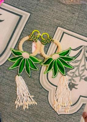 Traditional Decorative Handmade Lotus Patch Shubh Labh Hanging for Decoration for Home Decor (Pack of 2) 3