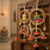 Handmade Lakshmi Ganesh Wall Hanging Decorative Door Hanging Traditional Indian Festive Home Decor (Pack of 2)