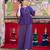  chic deep purple peplum top and easy-breezy flared palazzo combo