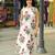  floral block-print sleeveless a-line kurta set