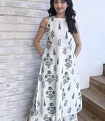  teal floral printed rayon ethnic co-ord set for women
