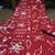  maroon abstract printed sleeveless cotton kurta & wide-leg pant co-ord set