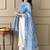  off-white multi-color embroidered kurti set with scallop pants