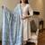  off-white embroidered cotton flex straight kurta pant set