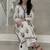  off-white and yellow floral block printed pure cotton a-line kurta palazzo set