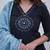  black embroidered cotton anarkali suit
