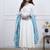  off-white embroidered cotton anarkali suit