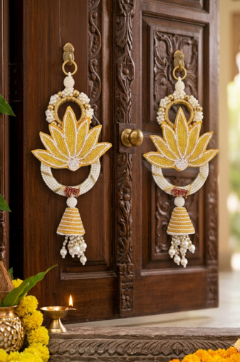 Handmade Door Hanging Decorative Latkan | Home Temple Office Festive Decor (Pack of 2)