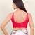 Women's brocade padded back open sleeveless saree blouse