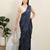 Women's brocade padded back open sleeveless saree blouse