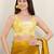 Women's satin silk padded back open sleeveless saree blouse
