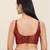 Women's tissue padded back open sleeveless saree blouse