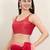 Women's tissue padded back open sleeveless saree blouse