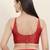 Women's tissue padded back open sleeveless saree blouse