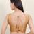 Women's tissue padded back open sleeveless saree blouse