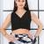 Women's cotton padded front open sleeveless saree blouse