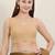 Women's cotton padded front open sleeveless saree blouse