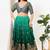 Women's brocade padded back open elbow sleeves saree blouse