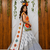 white Muslin cotton digital print lehenga with dupatta mirror work navratri special chaniya choli